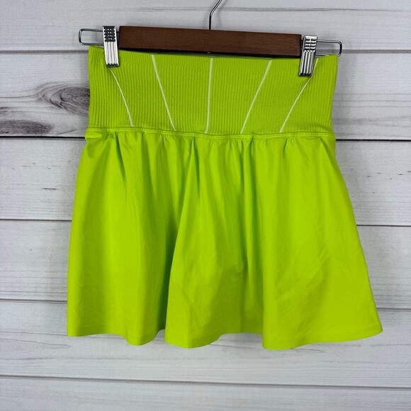 aerie Pants - AERIE Offline Lime Green Activewear Skort Size XS NWT‎